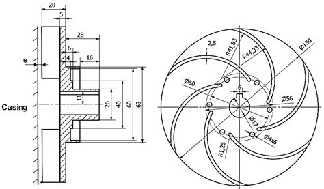 Centrifugal Pump Dimension|centrifugal pump impeller size chart.